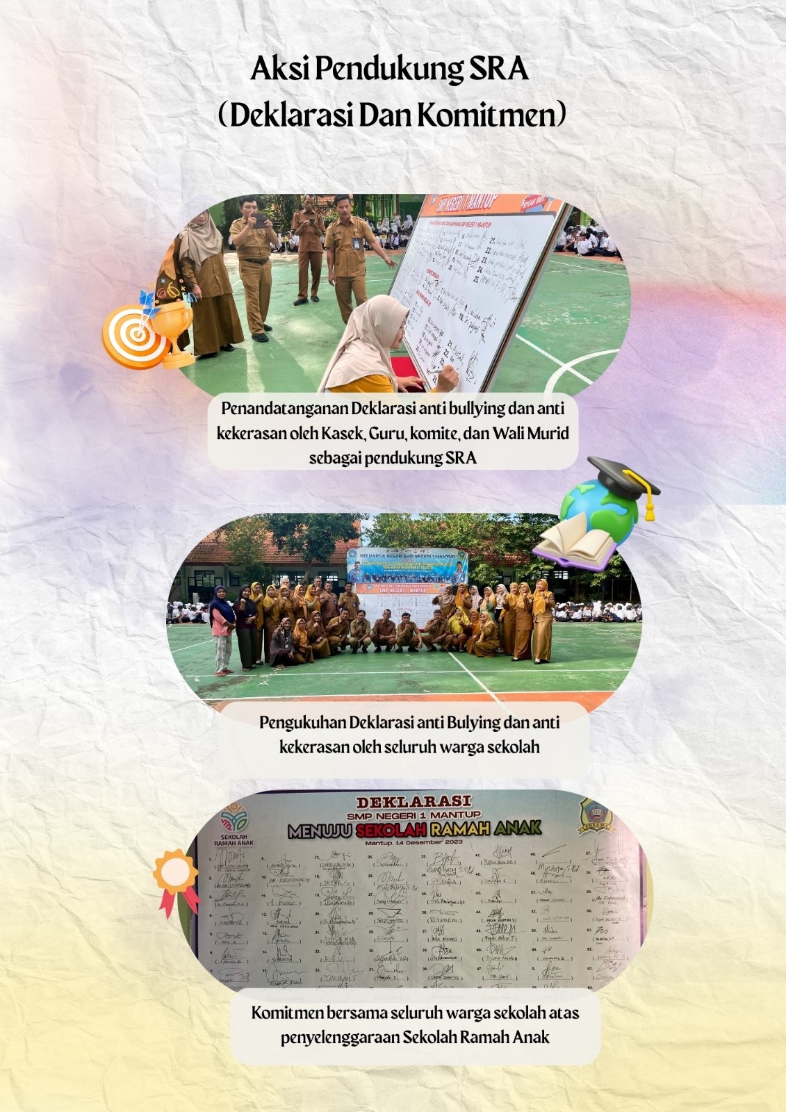 Apa Itu Sekolah Ramah Anak? SMPN 1 Mantup Penyelenggara Sekolah Ramah Anak